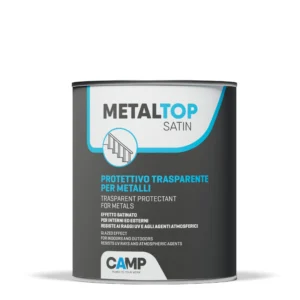 Camp Metal Top Satin - Protettivo Filmante Trasparente Per Metalli Effetto Satinato