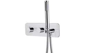 Bossini Kit Miscelatore Termostatico Alta Portata Con Deviatore 2 Vie – Z005351